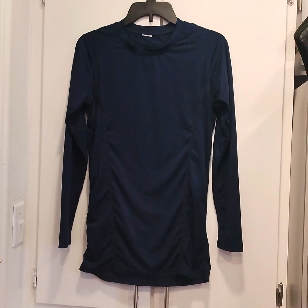 ATHLIO Men's UPF 50+ Long Sleeve Compression Shirt Size S TAG CUT OUT